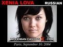 Xenia Lova casting video from WOODMANCASTINGX by Pierre Woodman