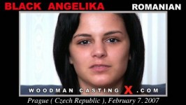 Black Angelika  from WOODMANCASTINGX
