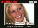 Barbara casting video from WOODMANCASTINGX by Pierre Woodman
