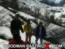 Melory - BTS - mountains + 2 boys video from WOODMANCASTINGX by Pierre Woodman
