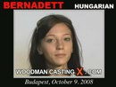 Bernadett casting video from WOODMANCASTINGX by Pierre Woodman