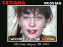 Tatiana casting video from WOODMANCASTINGX by Pierre Woodman