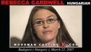 Rebecca Cardwell casting video from WOODMANCASTINGX by Pierre Woodman