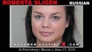 Roberta Sligen casting video from WOODMANCASTINGX by Pierre Woodman