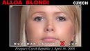 Alloa Blondi casting