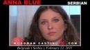 Anna Blue casting video from WOODMANCASTINGX by Pierre Woodman