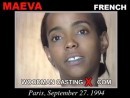 Maeva casting video from WOODMANCASTINGX by Pierre Woodman