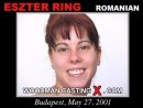 Eszter Ring casting video from WOODMANCASTINGX by Pierre Woodman