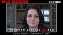Mia Moore casting video from WOODMANCASTINGX by Pierre Woodman
