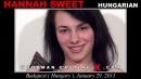 Hannah Sweet casting video from WOODMANCASTINGX by Pierre Woodman