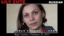 Lily Cute casting video from WOODMANCASTINGX by Pierre Woodman