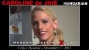 Caroline De Jaie casting video from WOODMANCASTINGX by Pierre Woodman