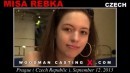 Misa Rebka casting video from WOODMANCASTINGX by Pierre Woodman