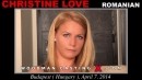 Christine Love casting video from WOODMANCASTINGX by Pierre Woodman