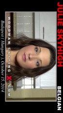 Julie Skyhigh casting video from WOODMANCASTINGX by Pierre Woodman