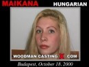 Maikana casting video from WOODMANCASTINGX by Pierre Woodman