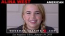 Alina West casting video from WOODMANCASTINGX by Pierre Woodman