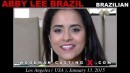 Abby Lee Brazil casting video from WOODMANCASTINGX by Pierre Woodman