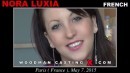 Nora Luxia casting video from WOODMANCASTINGX by Pierre Woodman