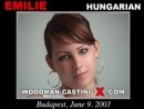 Emilie  Casting video from WOODMANCASTINGX by Pierre Woodman