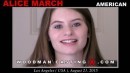 Alice March Casting video from WOODMANCASTINGX by Pierre Woodman