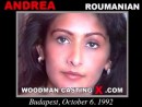 Andrea Casting video from WOODMANCASTINGX by Pierre Woodman