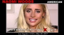Naomi Woods Casting video from WOODMANCASTINGX by Pierre Woodman