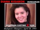 Diana Kisabon Casting video from WOODMANCASTINGX by Pierre Woodman