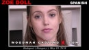 Zoe Doll Casting video from WOODMANCASTINGX by Pierre Woodman