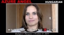 Azure Angel Casting video from WOODMANCASTINGX by Pierre Woodman