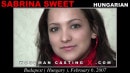 Sabrina Sweet Casting video from WOODMANCASTINGX by Pierre Woodman