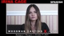 Irina Cage - Casting X Casting video from WOODMANCASTINGX by Pierre Woodman