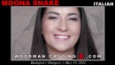 Moona Snake Casting video from WOODMANCASTINGX by Pierre Woodman