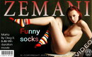 Marta in Funny Socks video from ZEMANI VIDEO by Oleg R