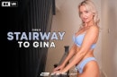 Gina B in Stairway To Gina video from ZEXYVR