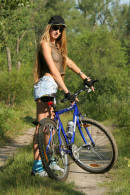 Philomena S in Philomena - Biking In The Woods gallery from STUNNING18 by Thierry Murrell - #13