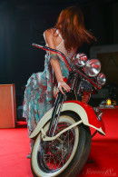 Cristina A in Cristina - Performance In Front Of The Motorcycle gallery from STUNNING18 by Thierry Murrell - #15