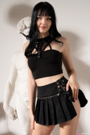 Amelia Riven In Black Goth Outfit gallery from TEENDREAMS - #8