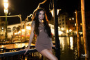 Dulce in Nighttime Venice Without Panties gallery from WATCH4BEAUTY by Mark - #12