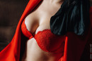 Emma`s Killer Curves And Red Coat With Red Lingerie gallery from CHARMMODELS by Domingo - #9