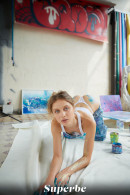 Amelie Lou in Passion Painting gallery from SUPERBEMODELS - #15