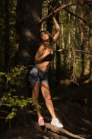 Krisin in Secluded Forest gallery from EROTICBEAUTY by Stan Macias - #11