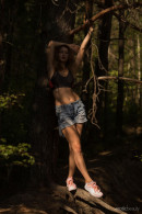 Krisin in Secluded Forest gallery from EROTICBEAUTY by Stan Macias - #3
