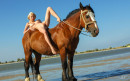 Larissa H in Larissa - Riding By The Beach gallery from STUNNING18 by Thierry Murrell - #8