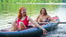 Olivia Trunk & Emma Korti in Lesbian Kayak Champions gallery from CLUBSEVENTEEN - #1