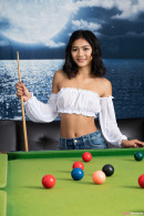 Yori Playing Pool Getting Naked gallery from TEENDREAMS - #15