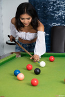 Yori Playing Pool Getting Naked gallery from TEENDREAMS - #7