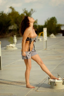 Sativa Verte in Sativa Is Outside At The Dock, Stripping By The Waterfront. gallery from ATKHAIRY by Artkeep - #13