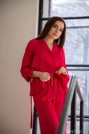 Monika May in Red Romper gallery from METART by David Menich - #14