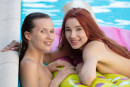 Megan Murkovski & Stacy Cruz in Getting Wetter gallery from VIVTHOMAS by Sandra Shine - #6